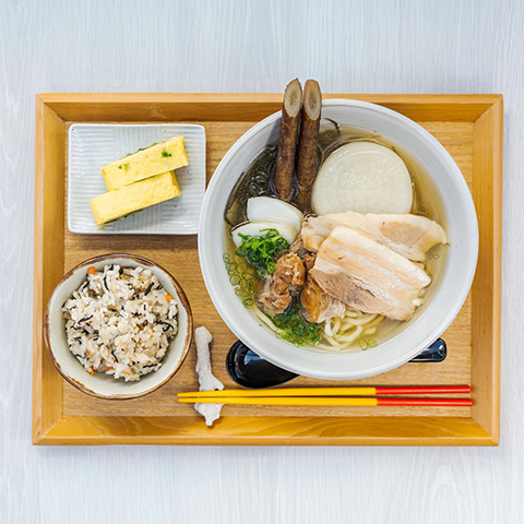 がんじゅーそばランチセット / 1,500円