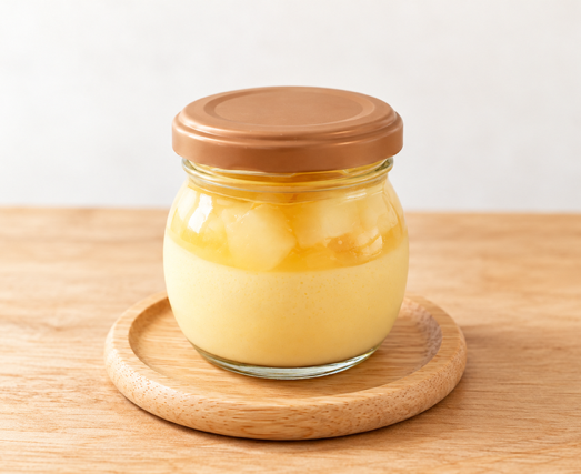 白桃ジュレプリン / 400円